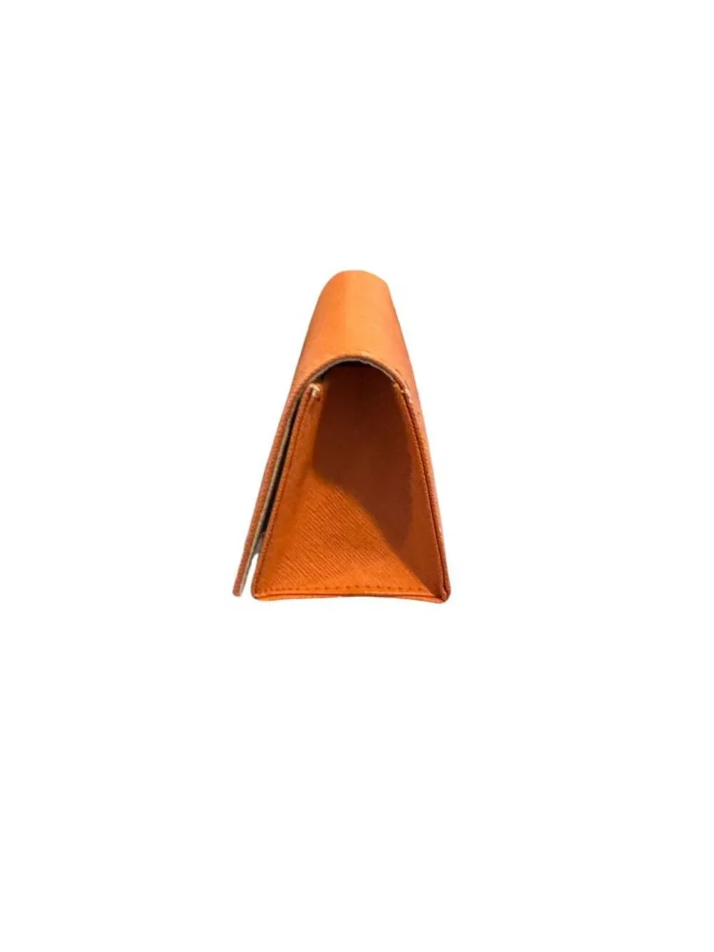 TORY BURCH orange sunglasses case with original cloth bag